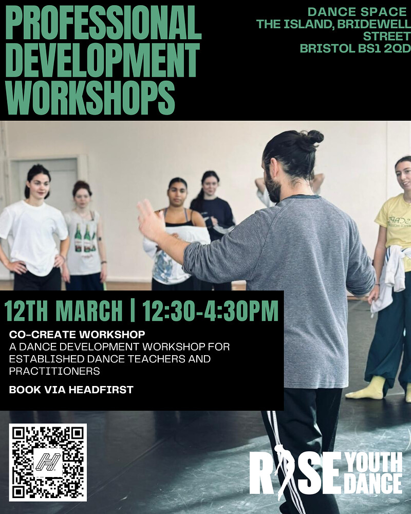 Teacher CPD: Co-Create - Creating and Choreographing with Young People at The Island