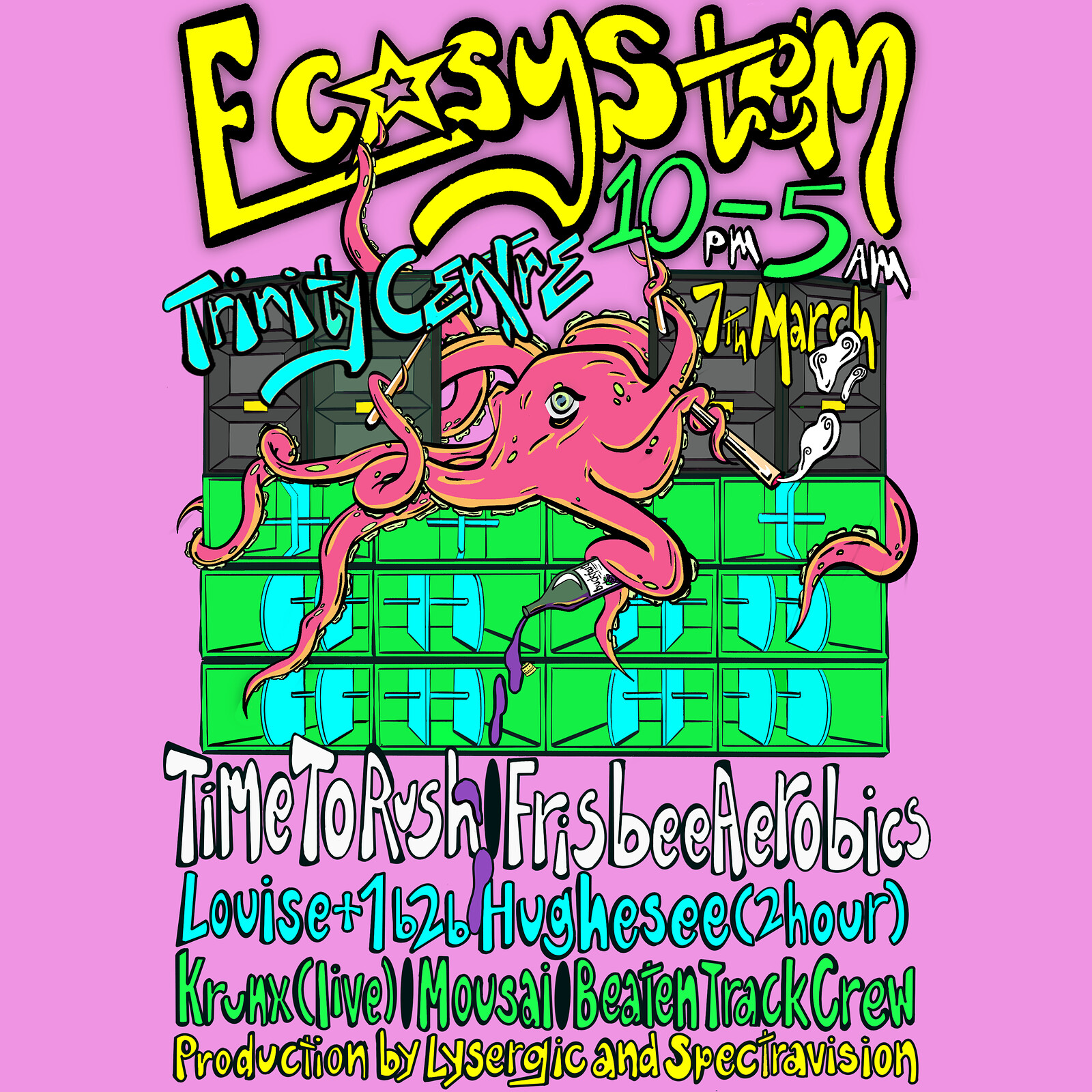 Ecosystem Soundsystem: Are You ‘Ardcore Enuff at The Trinity Centre