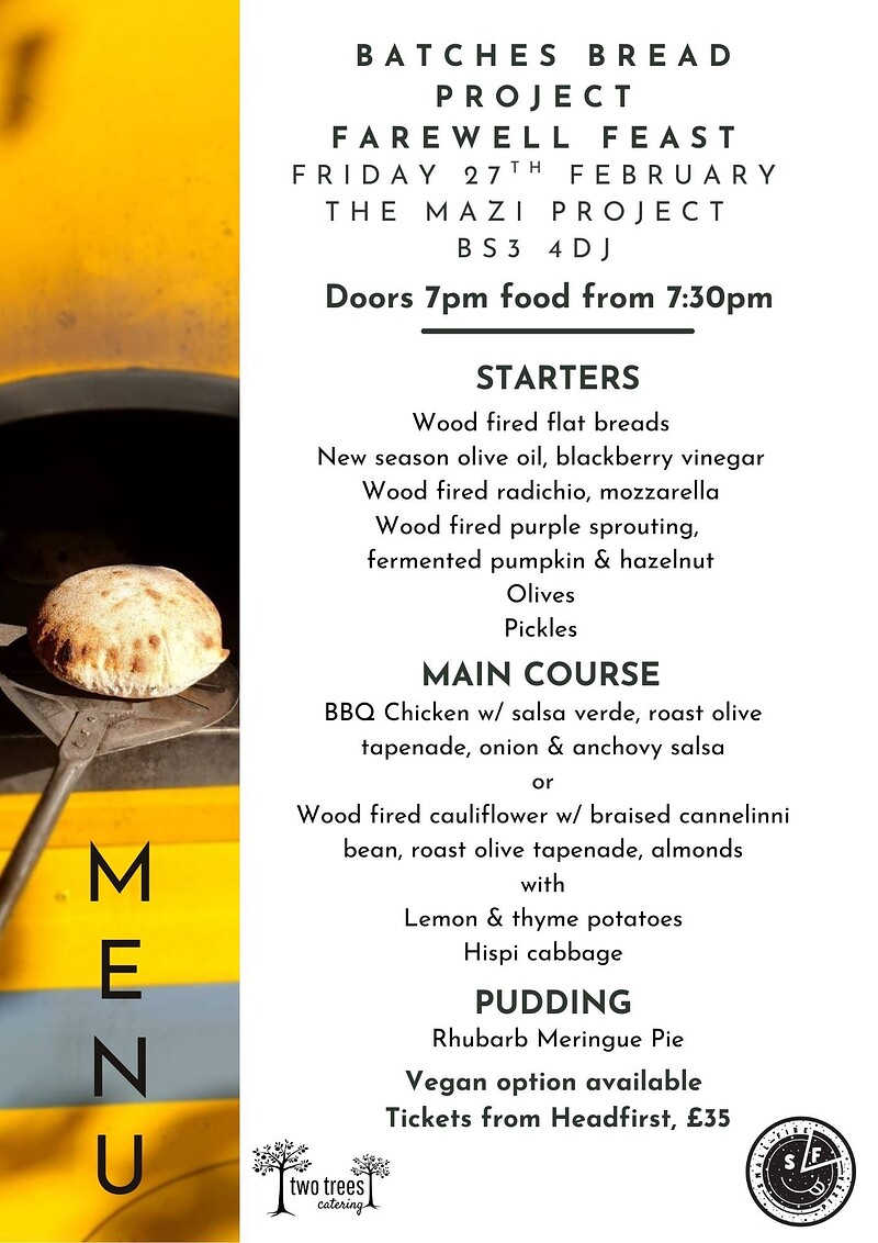 Batches Bread Project Farewell Feast at The Mazi Project