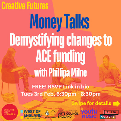 Money Talks | Demystifying changes to ACE funding with Phillipa Milne at Online