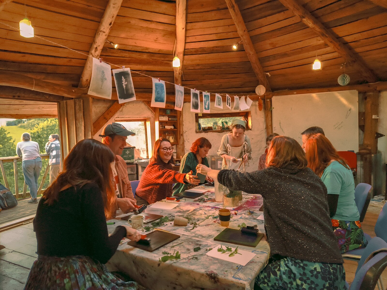 Plant Scanning Workshop at Springfield Allotments