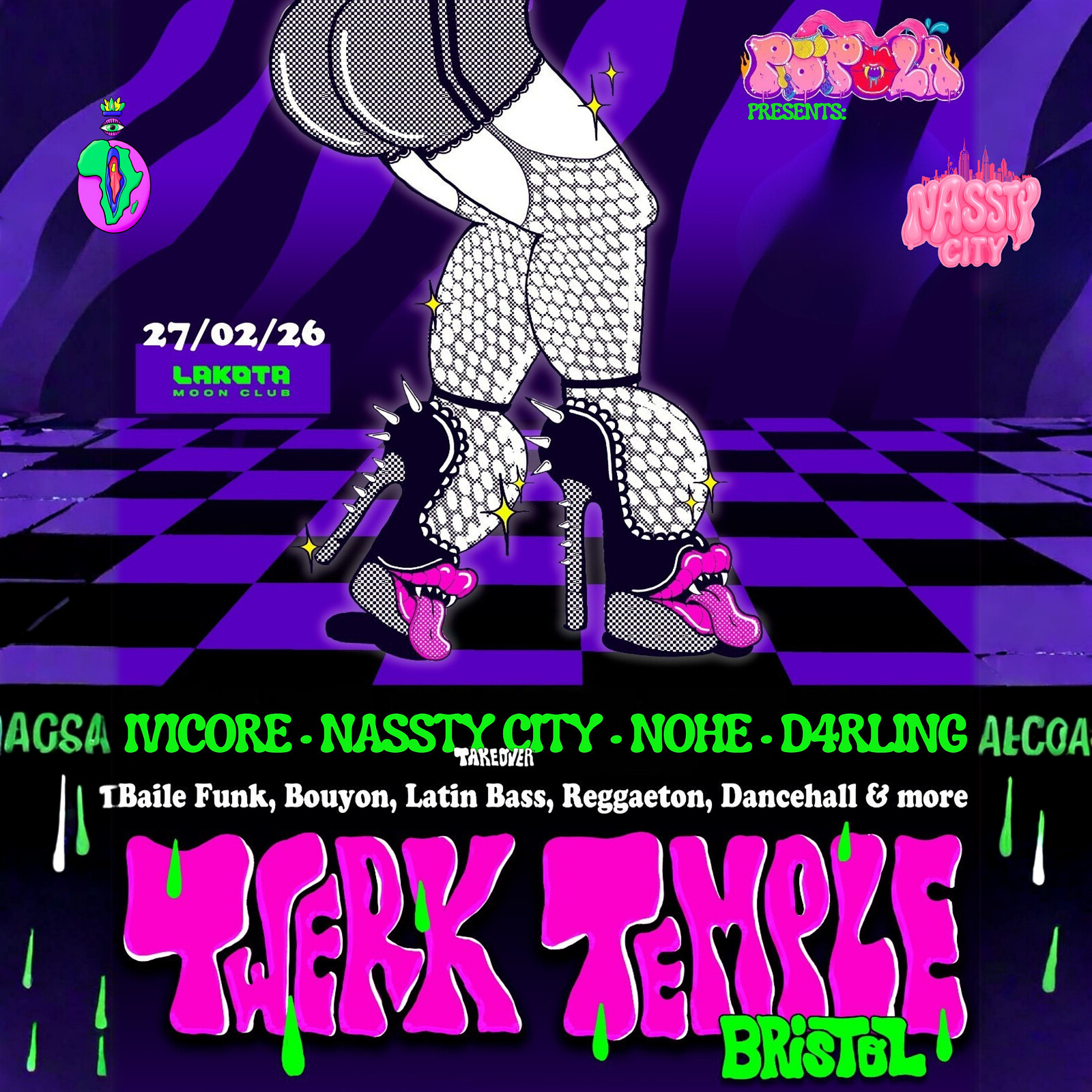 Popola: Twerk Temple lands at Lakota Moon at Lakota