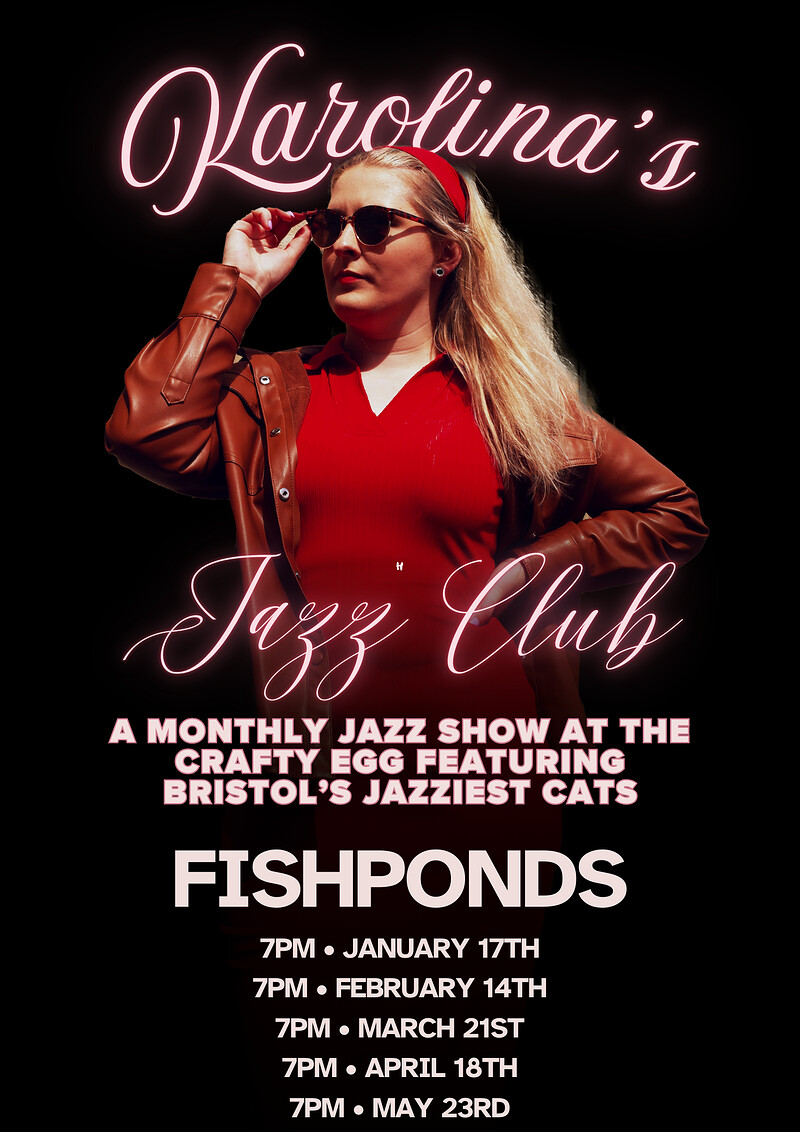 Jake McMurchie and James Chadwick duo at Karolina's Jazz Club at The Crafty Egg (Fishponds)