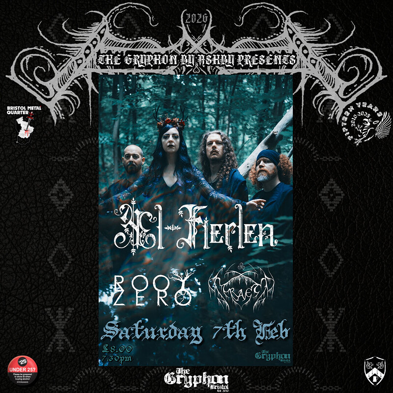 AEL-FIERLEN, ROOT ZERO, & HIRAETH at The Gryphon