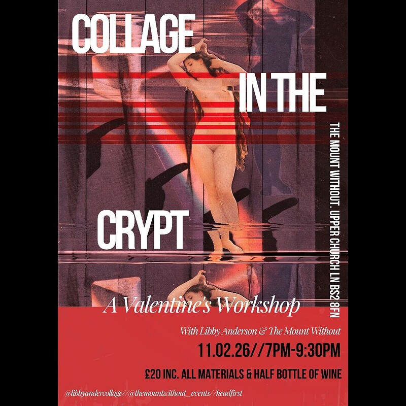 Collage in the Crypt: A Valentine's Workshop at The Mount Without