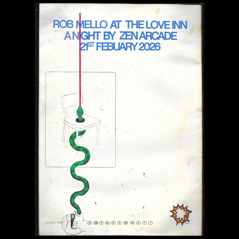 Zen Arcade w/ Rob Mello + Ellie Anderson at The Love Inn