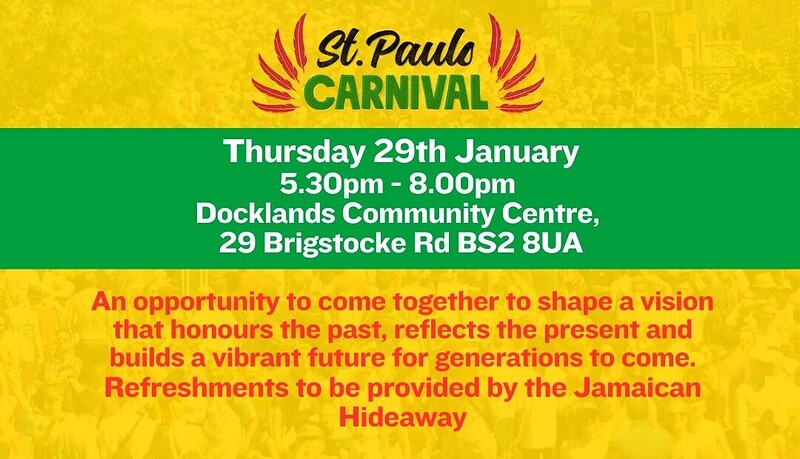 St Paul’s Carnival Community Meeting – Looking Ahead to Carnival 2026 at Docklands Community Centre