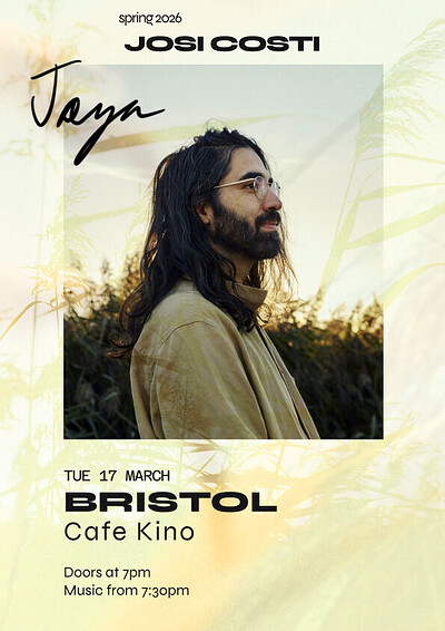 Josi Costi with support from Xav Clarke at Cafe Kino