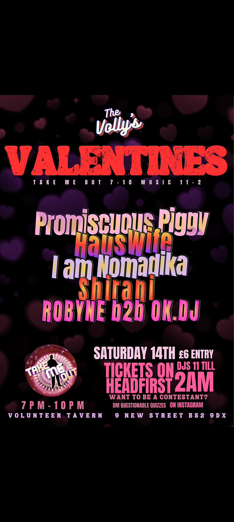 Take Me Out: Volly Version AFTER PARTY at Take Me Out: Volly Version