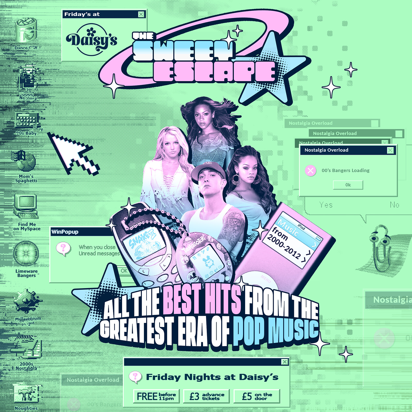 Sweet Escape- Every Friday At Daisy's at Daisy's