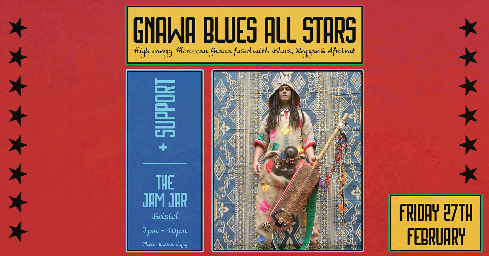 Gnawa Blues All Stars at The Jam Jar