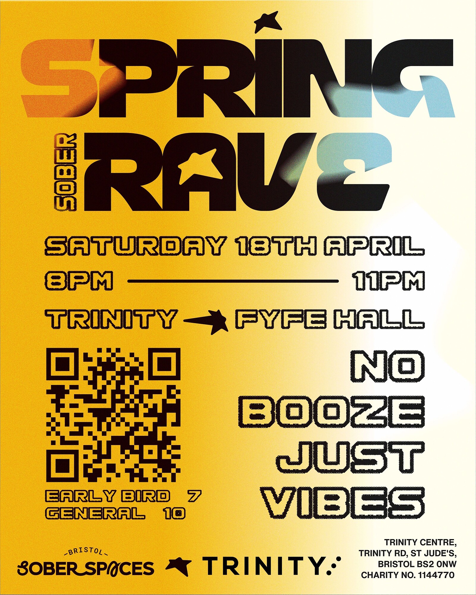 Bristol Sober Spaces X Trinity Club Night at The Trinity Centre