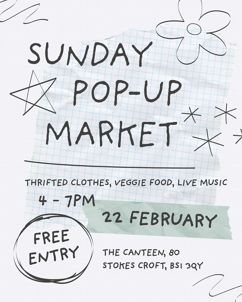 Pre-Loved Pieces: Thrift Pop Up Sale at The Canteen