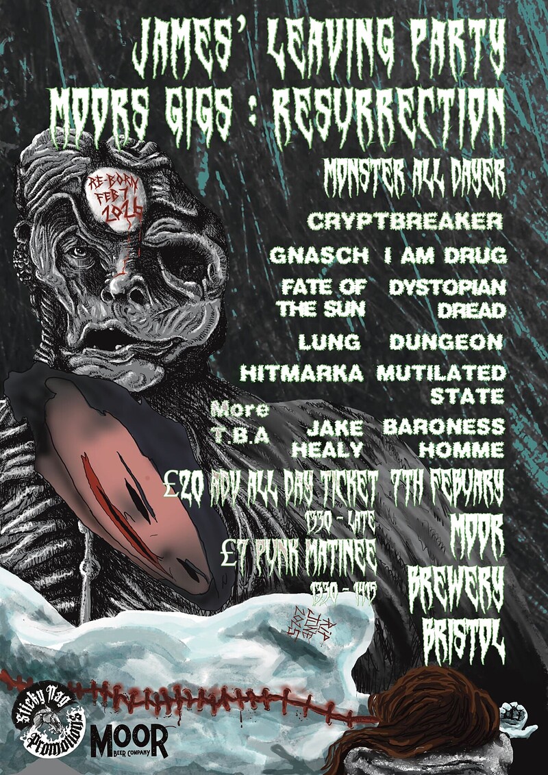 Moor Gigs Resurrection at Moor Beer Co