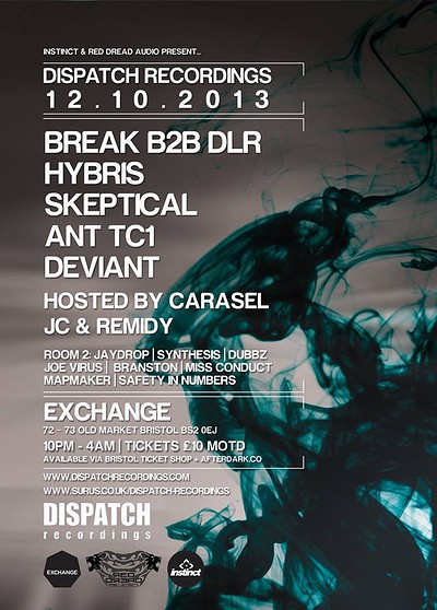 Dispatch Recordings Bristol at Exchange