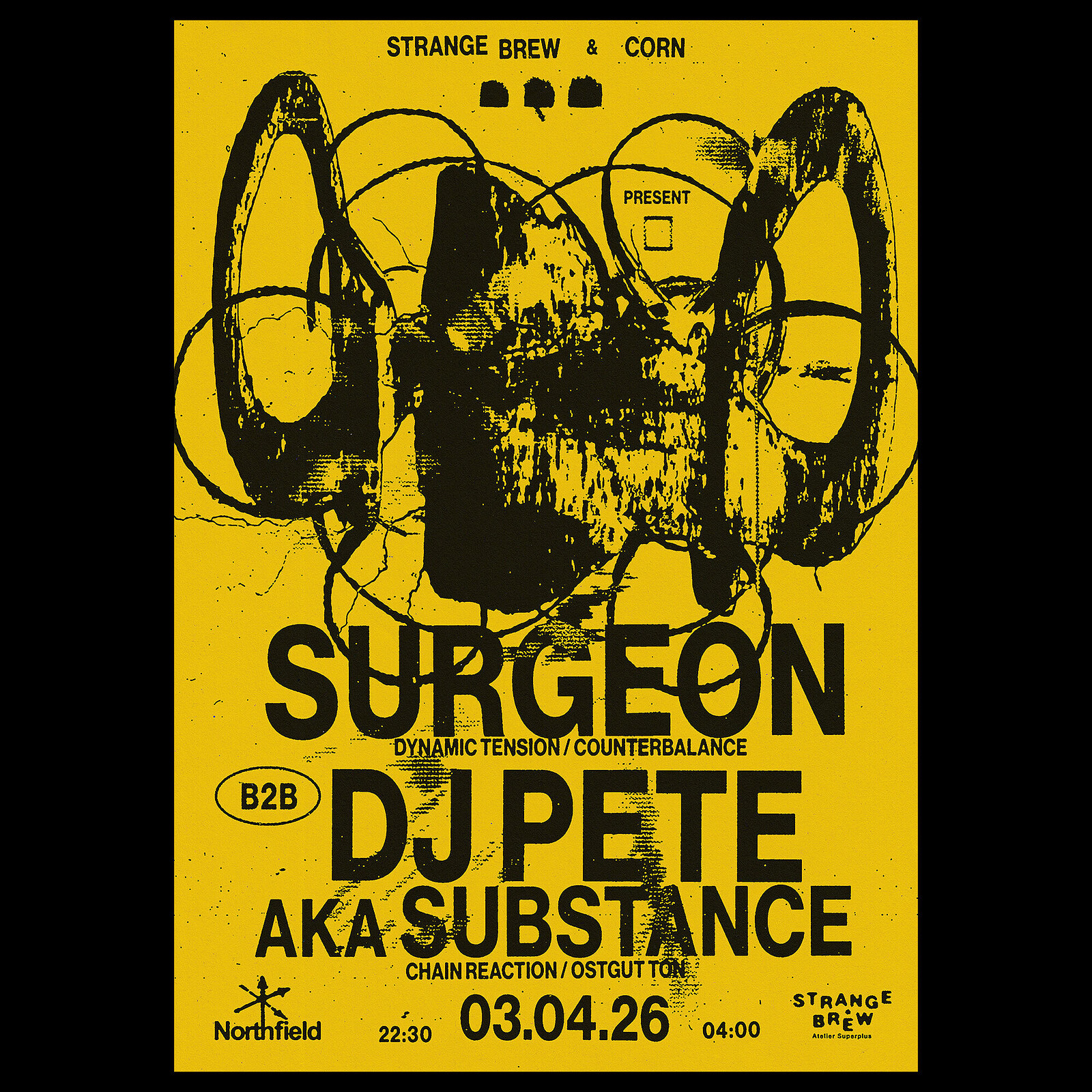 Surgeon & DJ Pete  - All Night Long at Strange Brew