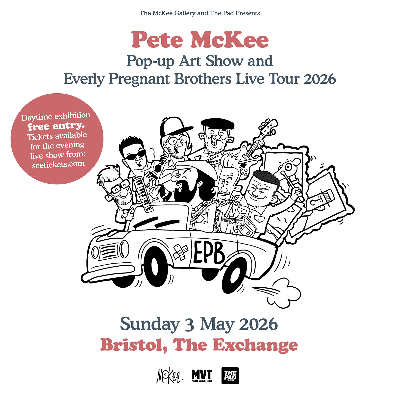 Pete McKee exhibition at Exchange