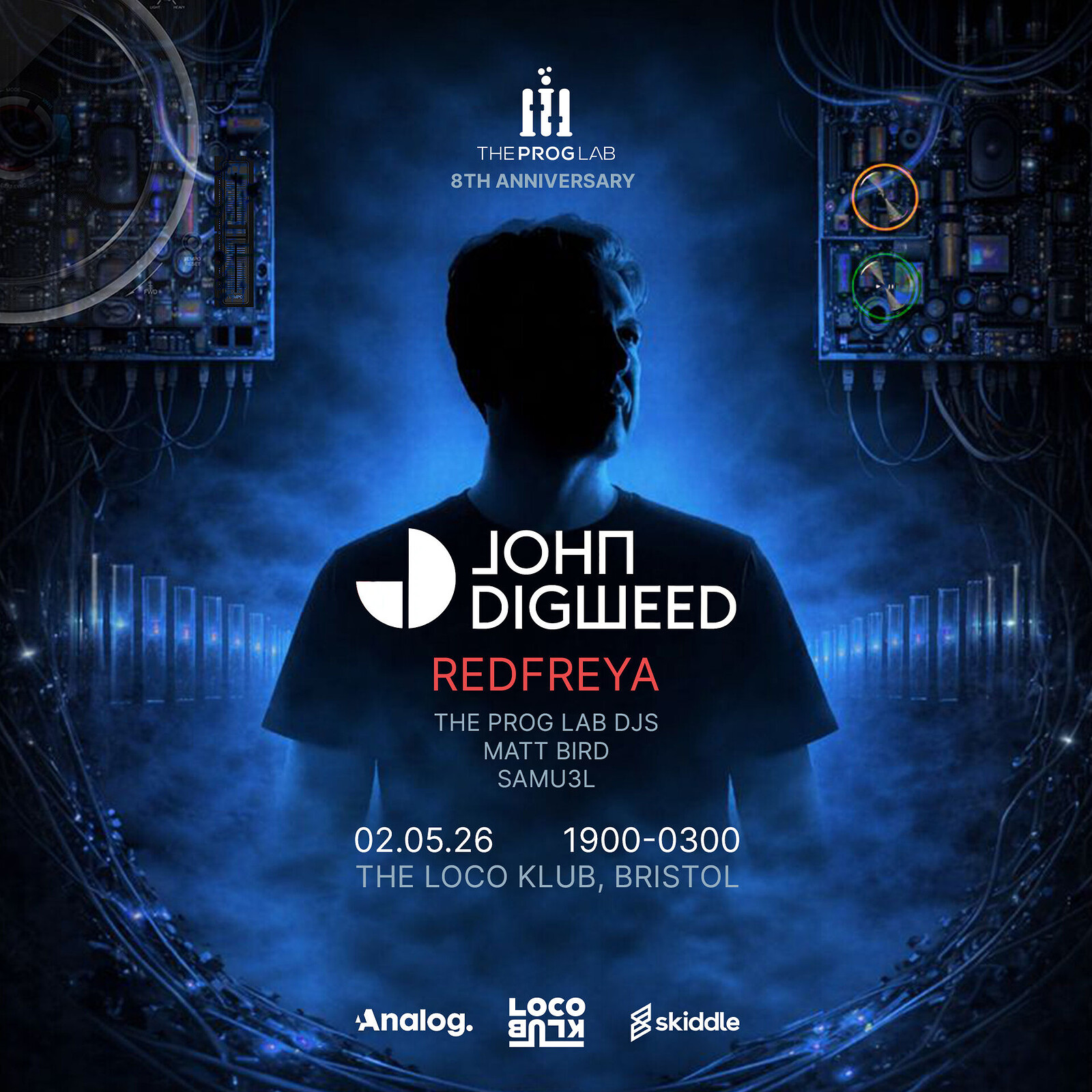 The Prog Lab 8th Bday - John Digweed at Loco Klub