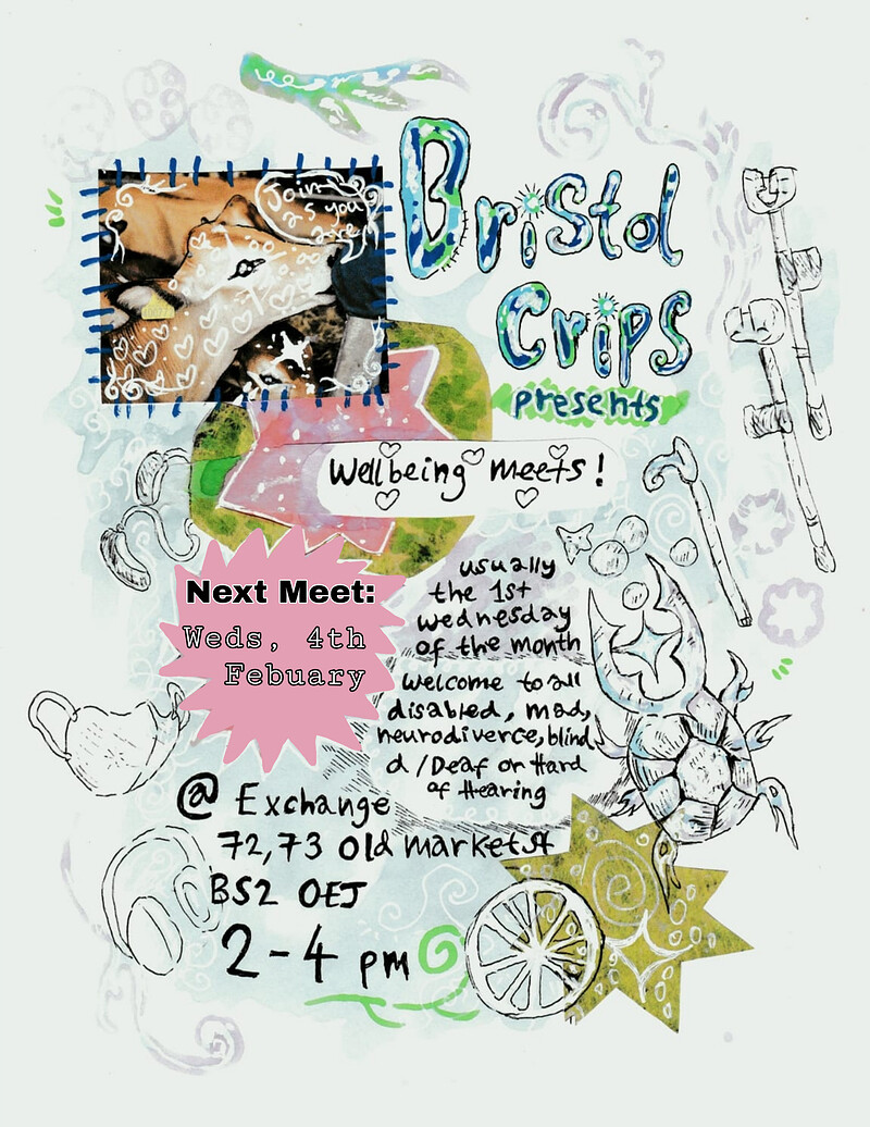 February Wellbeing Social - BristolCrips at Exchange