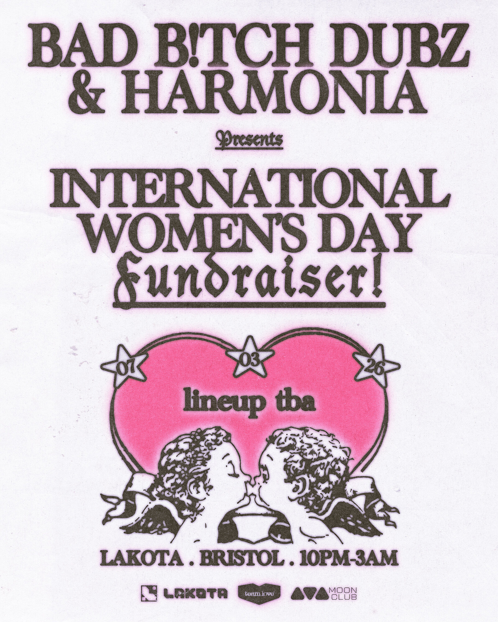BBDubz x Harmonia: IWD Fundraiser at Lakota