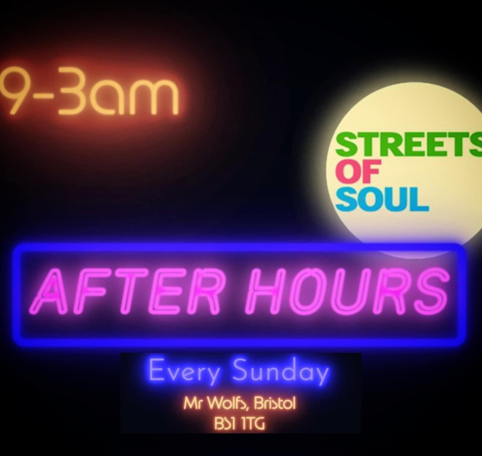 STREETS OF SOUL - AFTER HOURS at Mr Wolfs