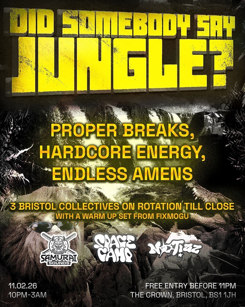 DID SOMEBODY SAY JUNGLE?? at The Crown