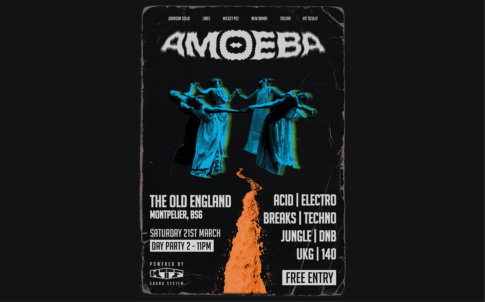 Amoeba: The Launch at The Old England Pub