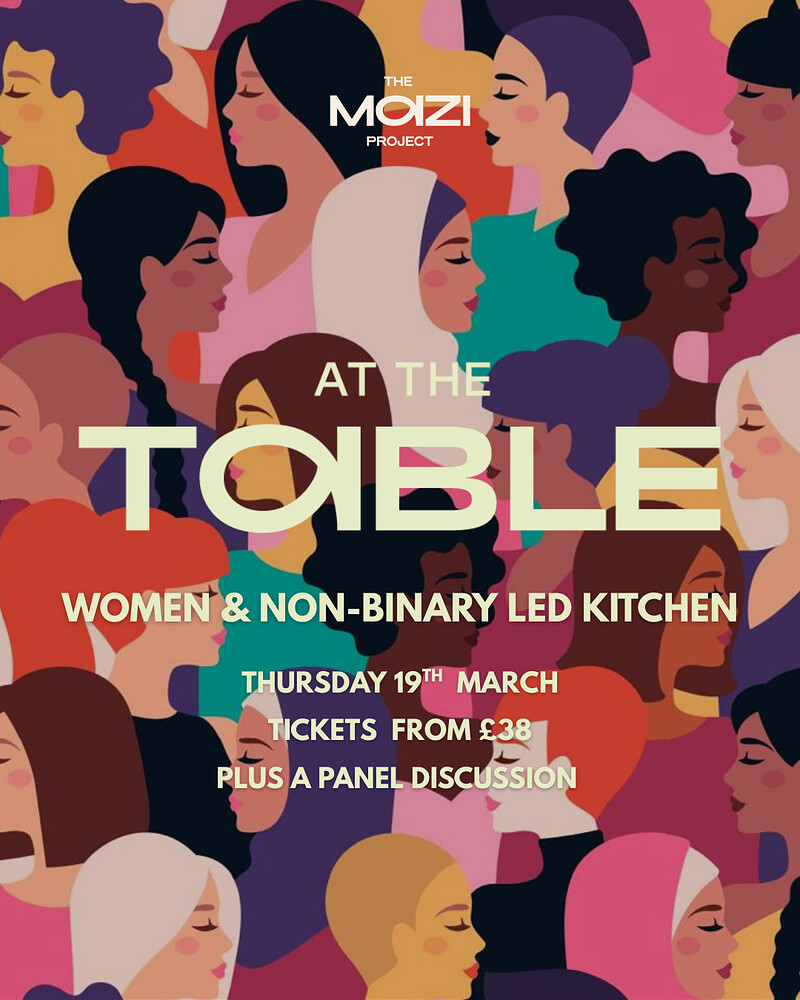 At The Table x Women and Non-Binary Led Kitchen at The MAZI Community Kitchen