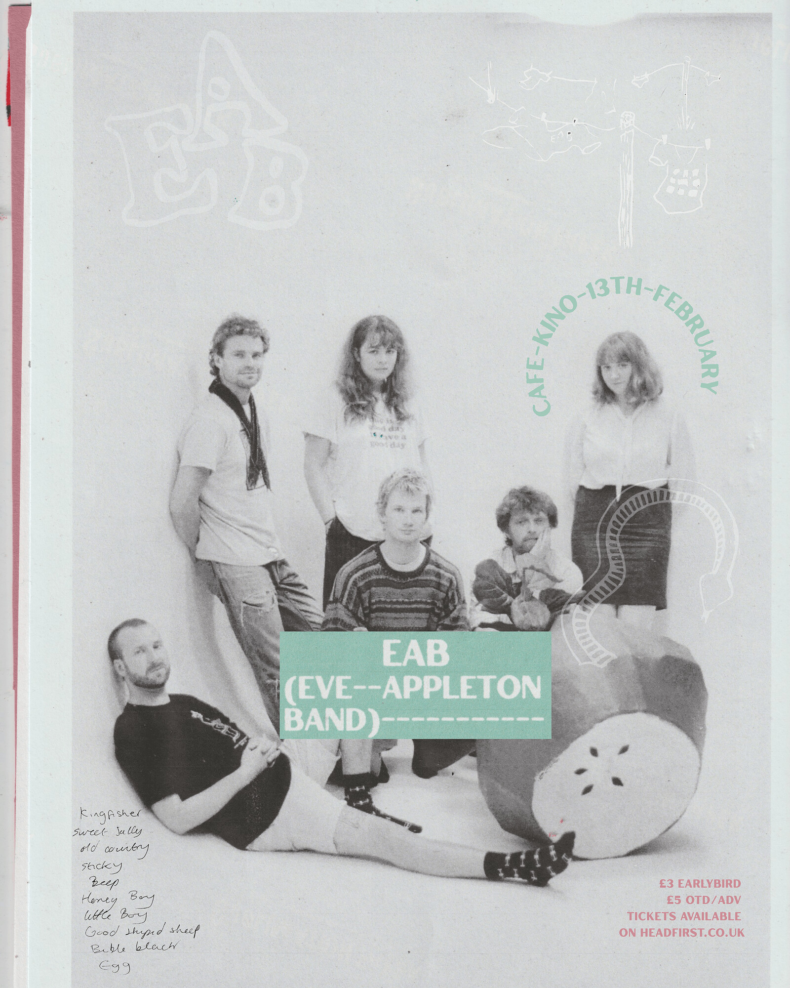 EAB + Support at Cafe Kino