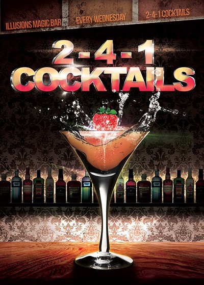 241 Cocktails & Magic at Illusions Magic Bar