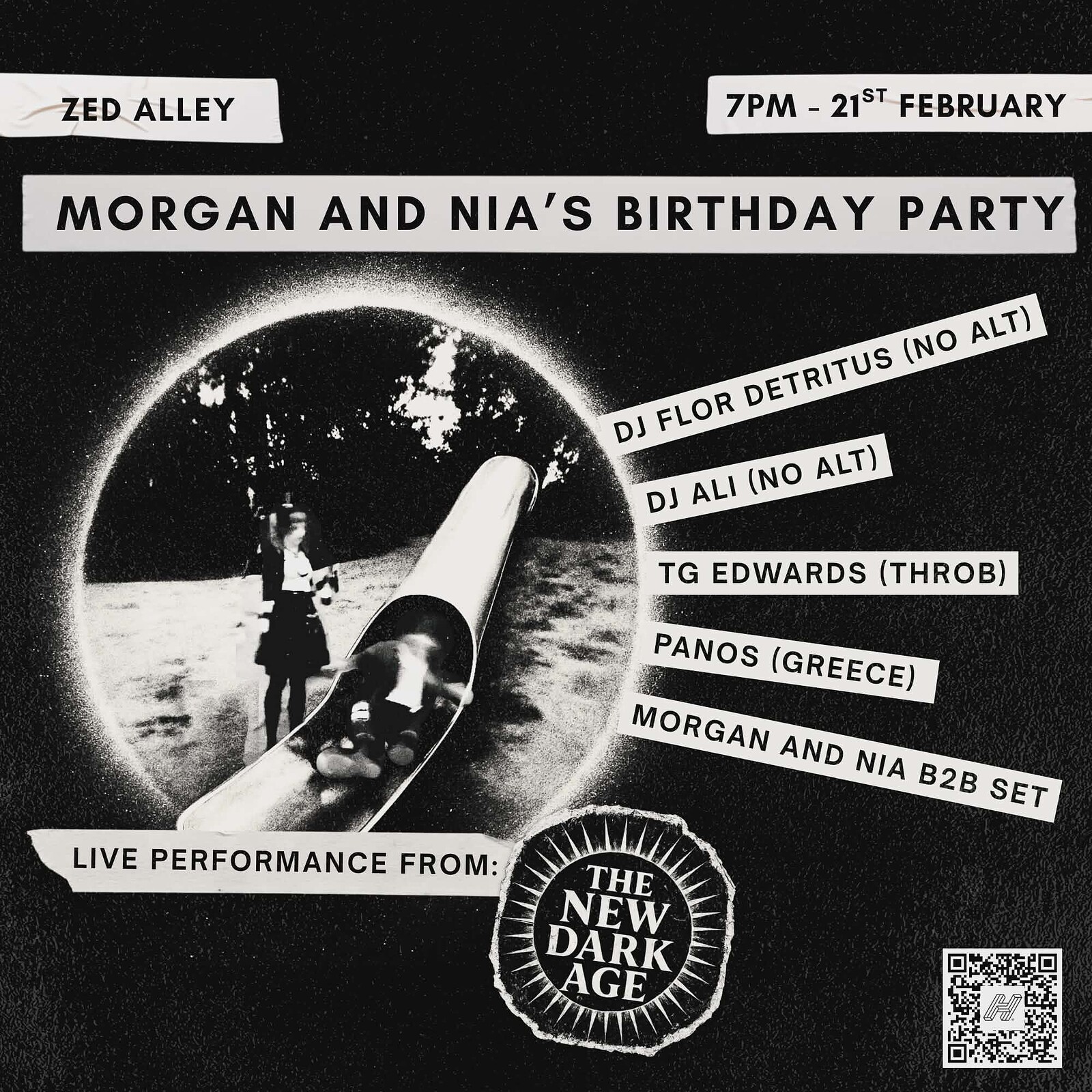 Nia and Morgan's Birthday ft. The New Dark Age at Zed Alley