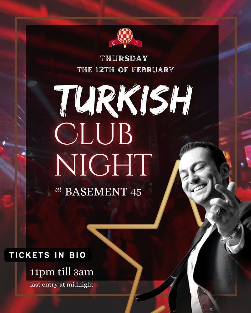 Turkish Club Night at Basement 45