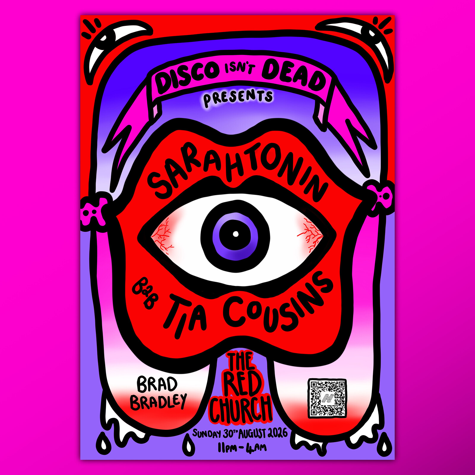 Disco Isn't Dead with Tia Cousins B2B Sarahtonin at The Red Church