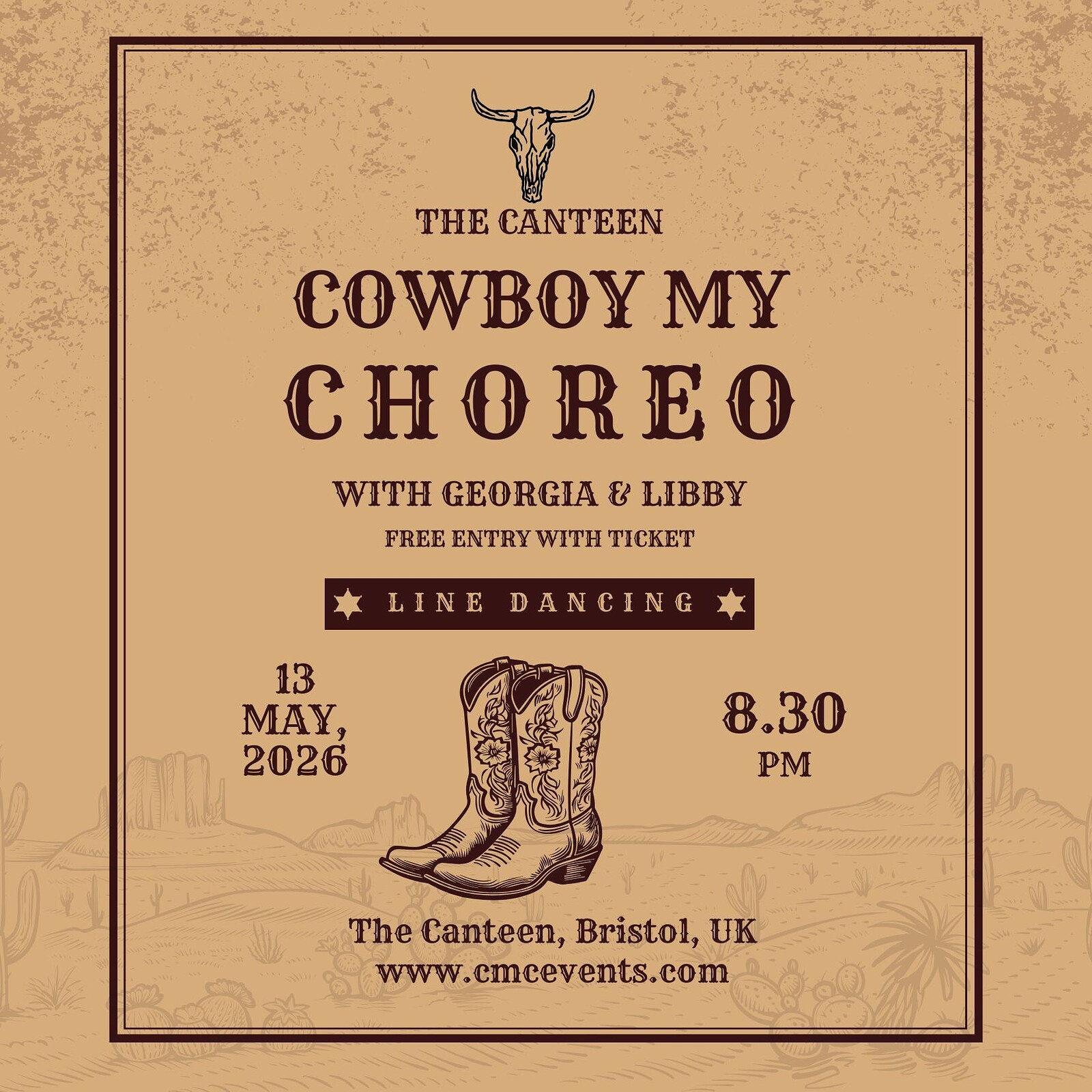 Cowboy My Choreo - CMC Events at The Canteen