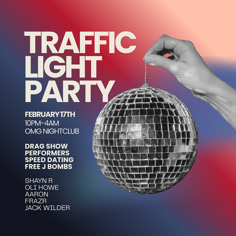 Traffic Light Party at OMG Bristol Club