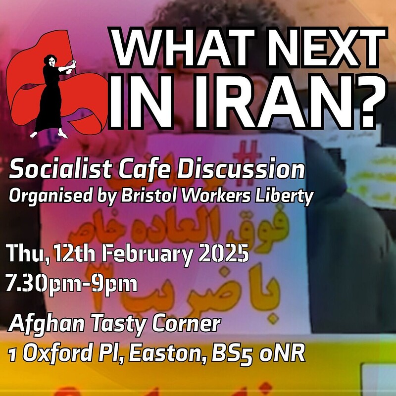 What Next in Iran? at Afghan Tasty Corner