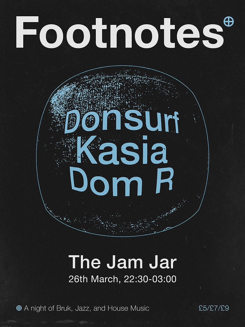 Footnotes w/ Donsurf at The Jam Jar