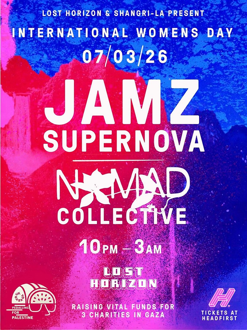 JAMZ SUPERNOVA & NOMAD COLLECTIVE - IWD at Lost Horizon