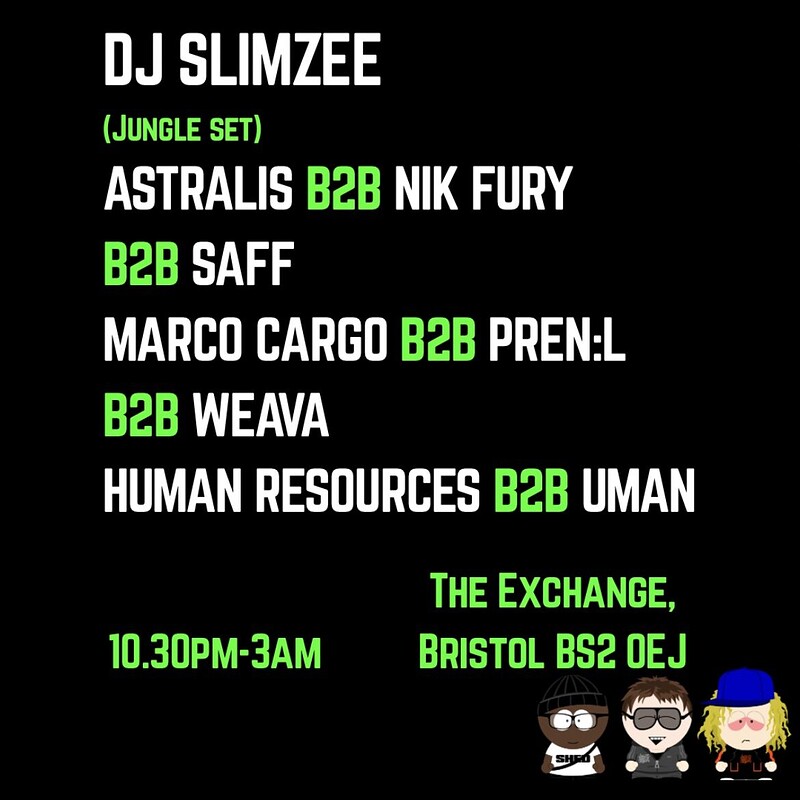 Sounds of the Shed  Ft DJ Slimzee at Exchange