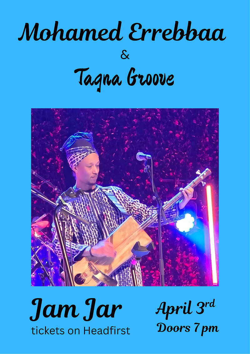 MOHAMED ERREBBAA & Tagna Groove at The Jam Jar