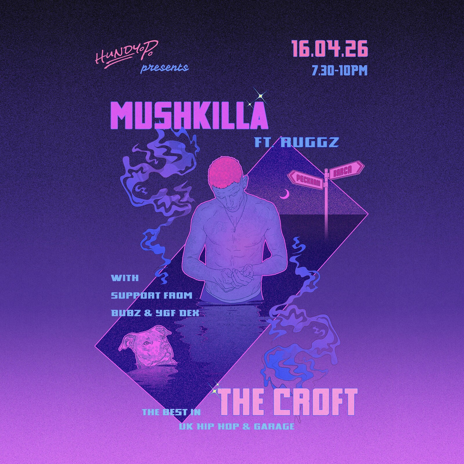 Mushkilla at The Croft