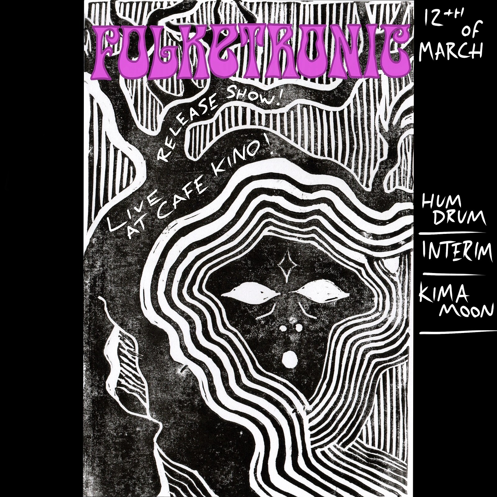 FOLKETRONIC RELEASE SHOW at Cafe Kino