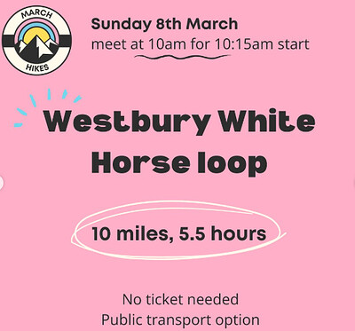 Queer Hiking Bristol Westbury White Horse Loop at Westbury Railway Station