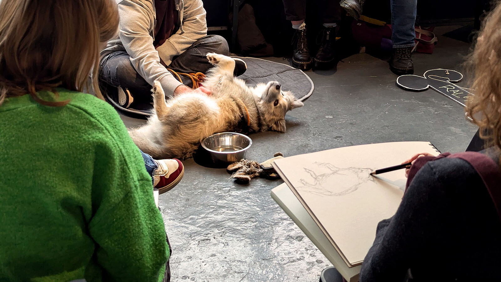 Dog Life Drawing Classes at The Full Moon & Attic Bar