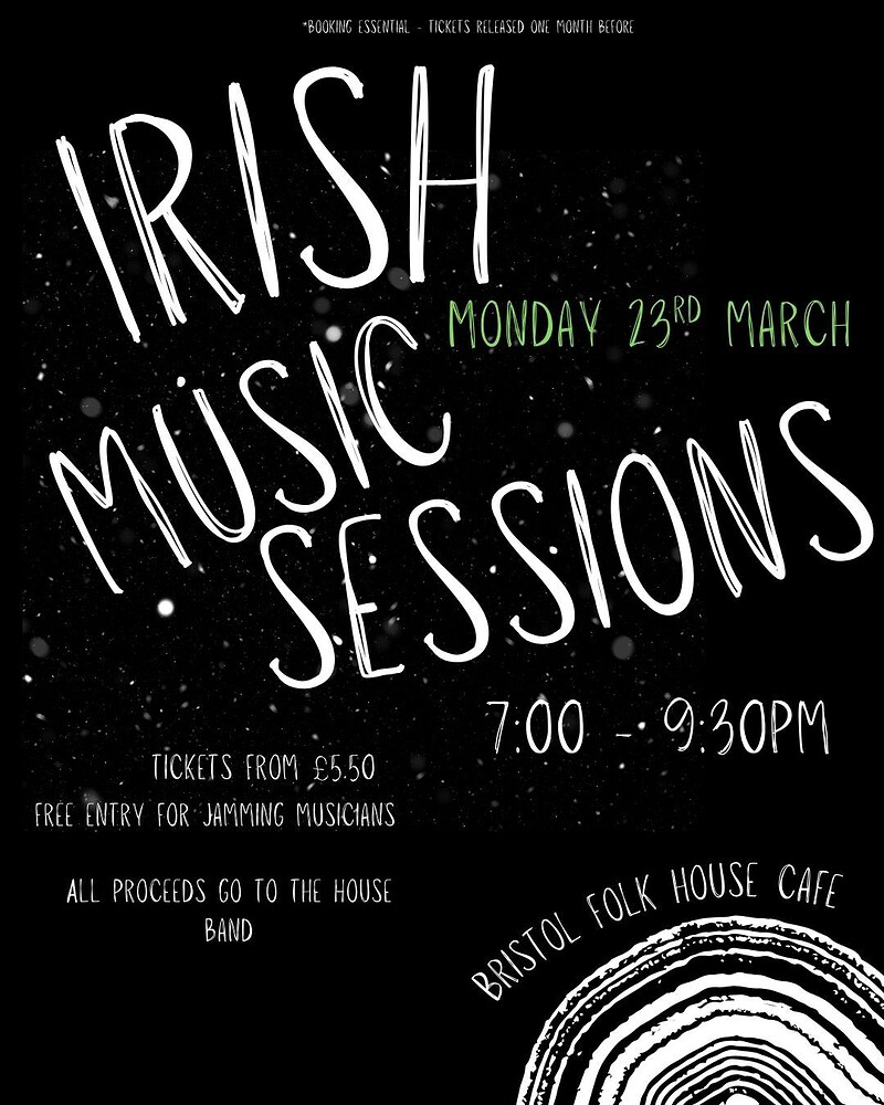Irish Music Session at Bristol Folk House