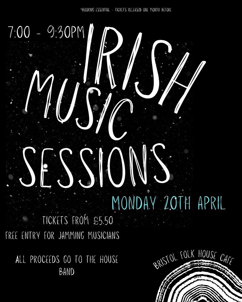 Irish Music Session at Bristol Folk House