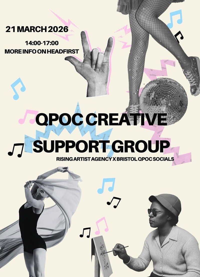 QPOC Creative Support Group at Rising Arts Agency