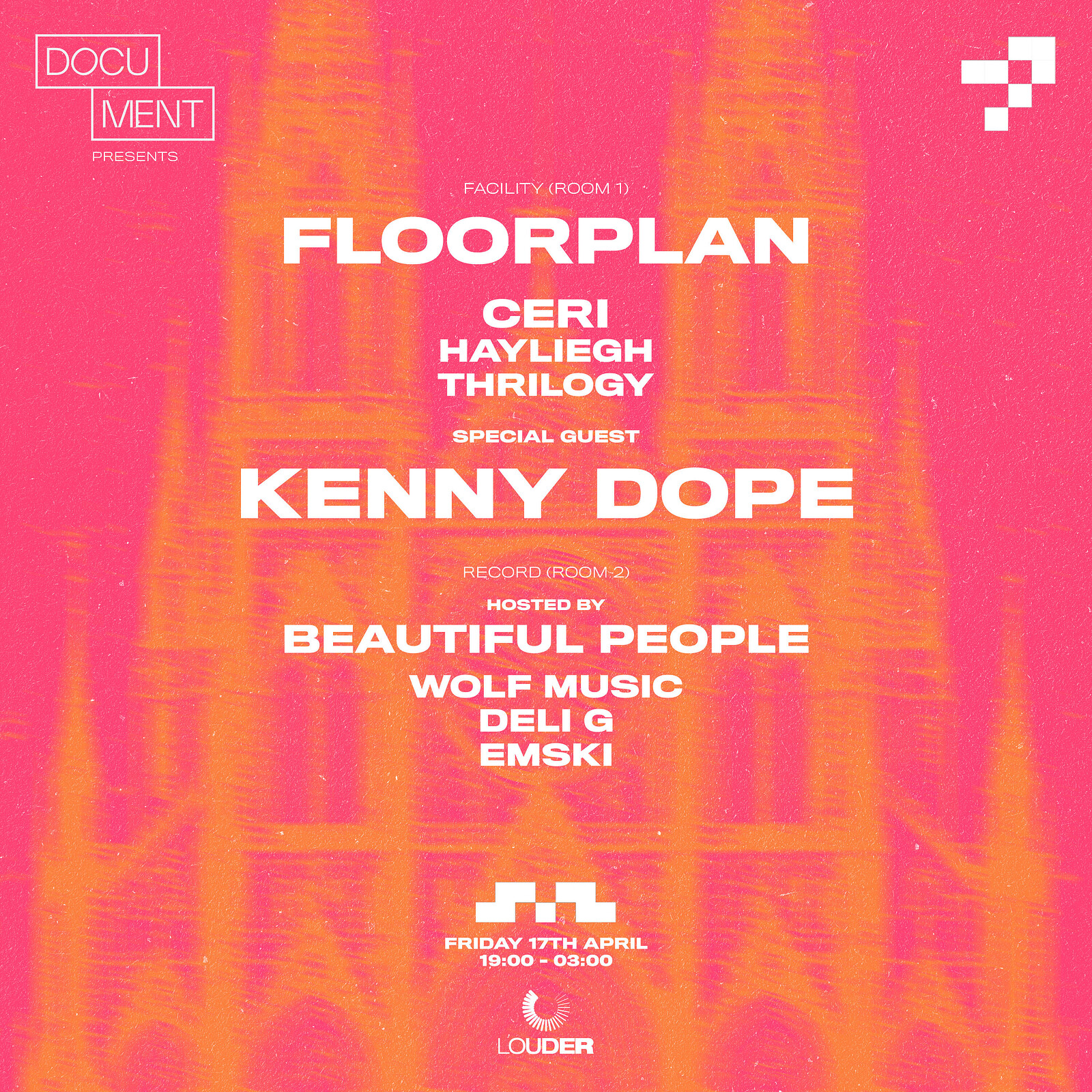 Document Presents: Floorplan, Kenny Dope  & more at DOCUMENT