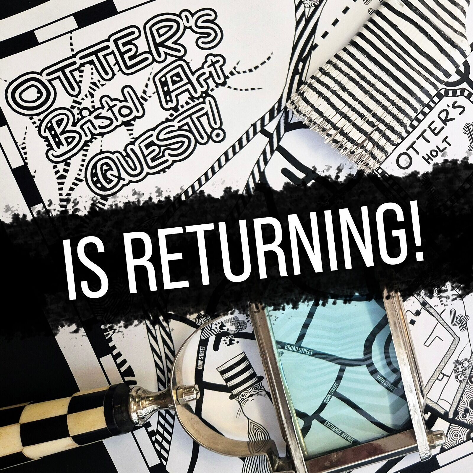 OTTER's Bristol Art Quest at The Galleries, 25 Union St, Broadmead, Bristol BS1 3XD