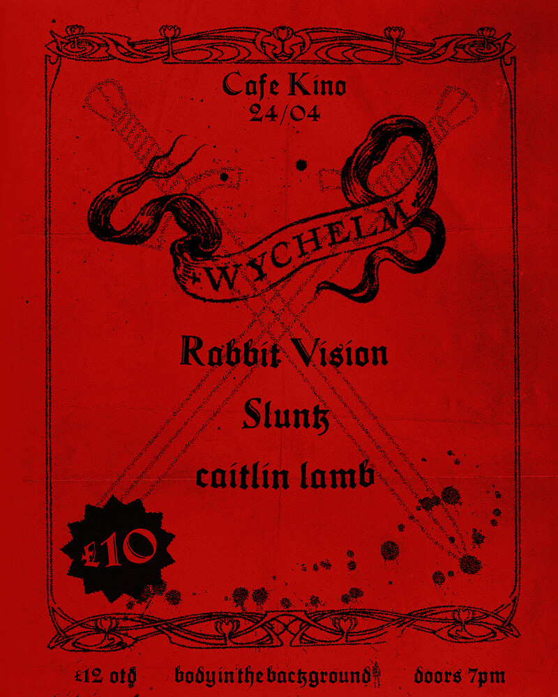 Wych elm + Rabbit Vision + Slunk + caitlin lamb at Cafe Kino